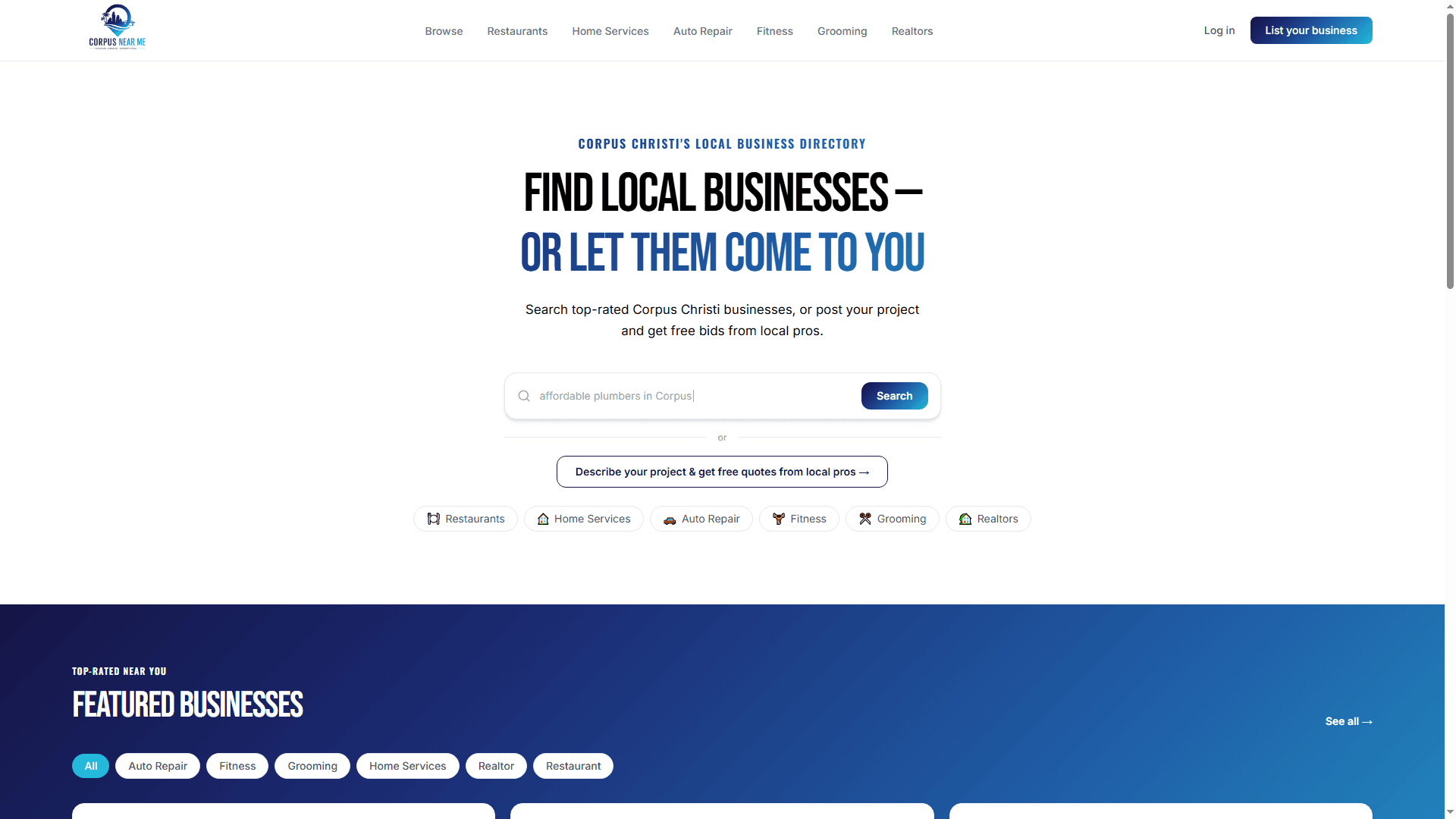 Website preview
